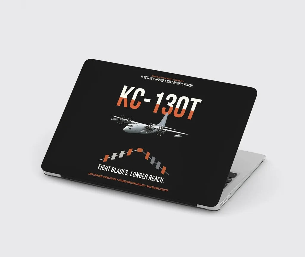 KC-130T NP2000 design on black MacBook case