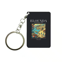 Thumbnail for ELOUNDA - Poster - Key Chain - Black