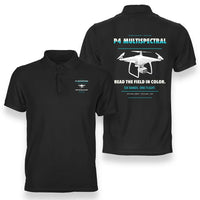 Thumbnail for DJI P4 Multispectral design on black polo