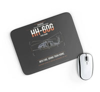 Thumbnail for Sikorsky HH-60G Pave Hawk design on black rectangle mouse pad