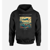Thumbnail for VINTAGE G4367 - The Storm Surge Patrol - Premium Hoodie design on black premium