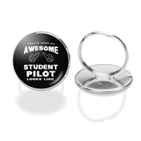Thumbnail for Student aviation ring in stainless steel.