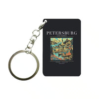 Thumbnail for PETERSBURG - Poster - Key Chain - Black