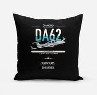 Thumbnail for Diamond DA62 design on black pillow