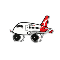 Thumbnail for Qantaslink Airbus A220 aviation design airplane sticker in weather-resistant vinyl.