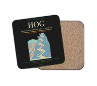 Thumbnail for Frank País Airport (HOG) design on black 1 piece coaster