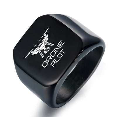 Drone aviation ring in stainless steel.