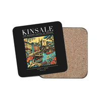 Thumbnail for KINSALE - Poster - Coaster - Black