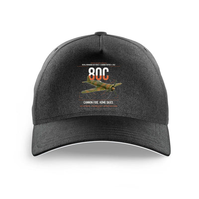 IAR 80C design on black printed hat