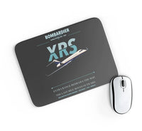 Thumbnail for Bombardier Global Express XRS design on black rectangle mouse pad