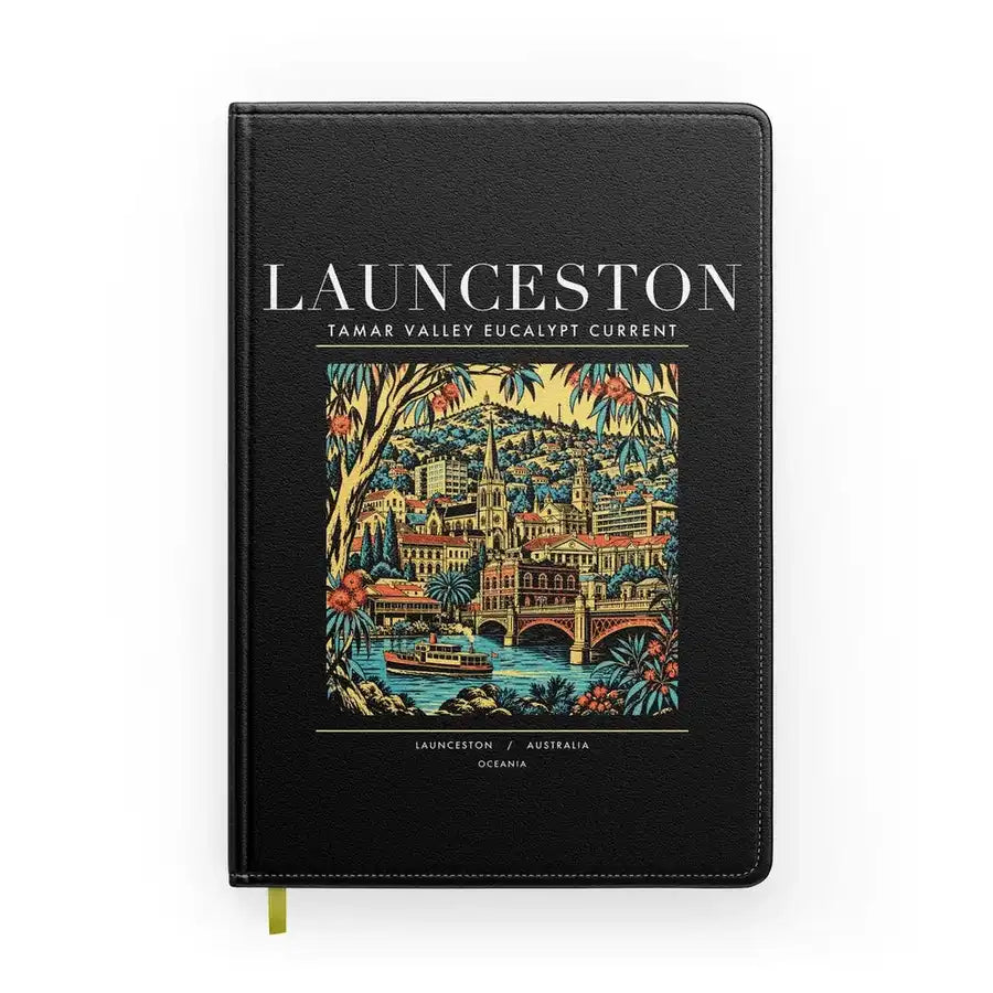 LAUNCESTON - Poster - Notebook - Black