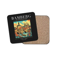 Thumbnail for BAMBERG - Poster - Coaster - Black