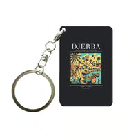 Thumbnail for DJERBA - Poster - Key Chain - Black