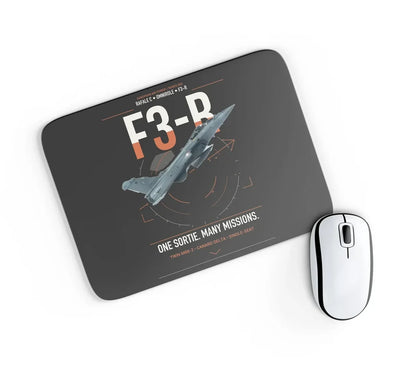 Dassault Rafale C — F3-R standard design on black rectangle mouse pad
