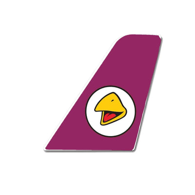 Nok Airlines aviation design tail sticker in weather-resistant vinyl.