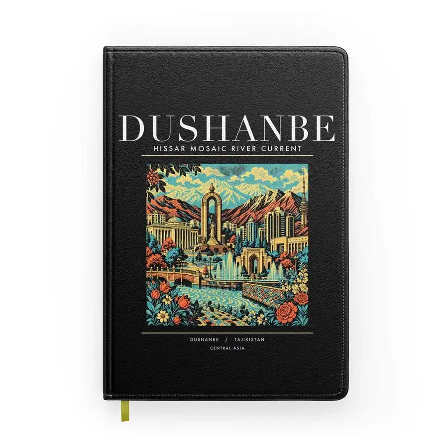 DUSHANBE - Poster - Notebook - Black