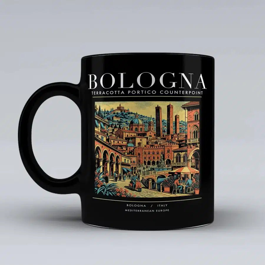 BOLOGNA - Poster - Mug - Black