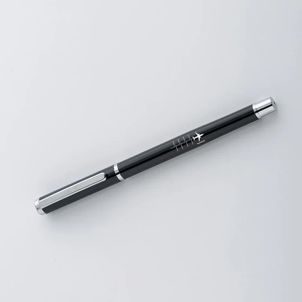 Aviation Heartbeats ballpen - black