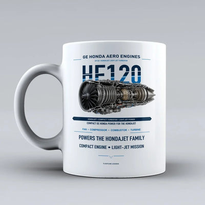 Mug design on white hf120