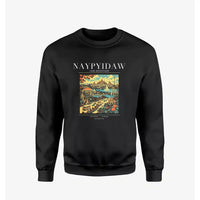 Thumbnail for NAYPYIDAW - Poster - Sweatshirt - Black