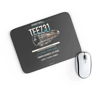 Thumbnail for TFE731 design on black rectangle mouse pad