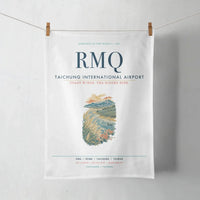 Thumbnail for Taichung International Airport (RMQ) design on white towel