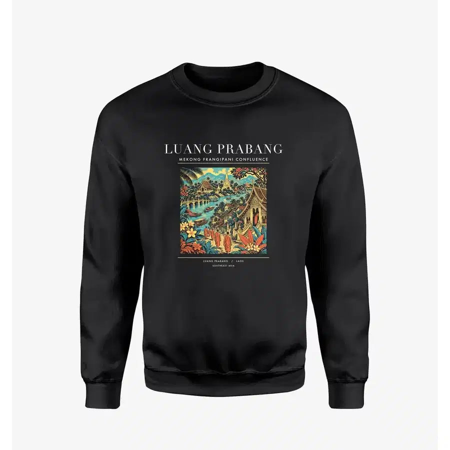 LUANG PRABANG - Poster - Sweatshirt - Black