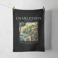 Thumbnail for CHARLESTON - Poster - Towel - Black