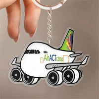 Thumbnail for Air ACT Boeing 747F. Design Acrylic Keychain