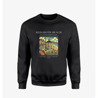 Thumbnail for REHOBOTH BEACH - Poster - Sweatshirt - Black