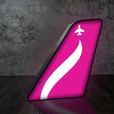 Swoop Airlines Led Aircraft Tail aviation art 3D aircraft tail lamp in premium acrylic with LED.