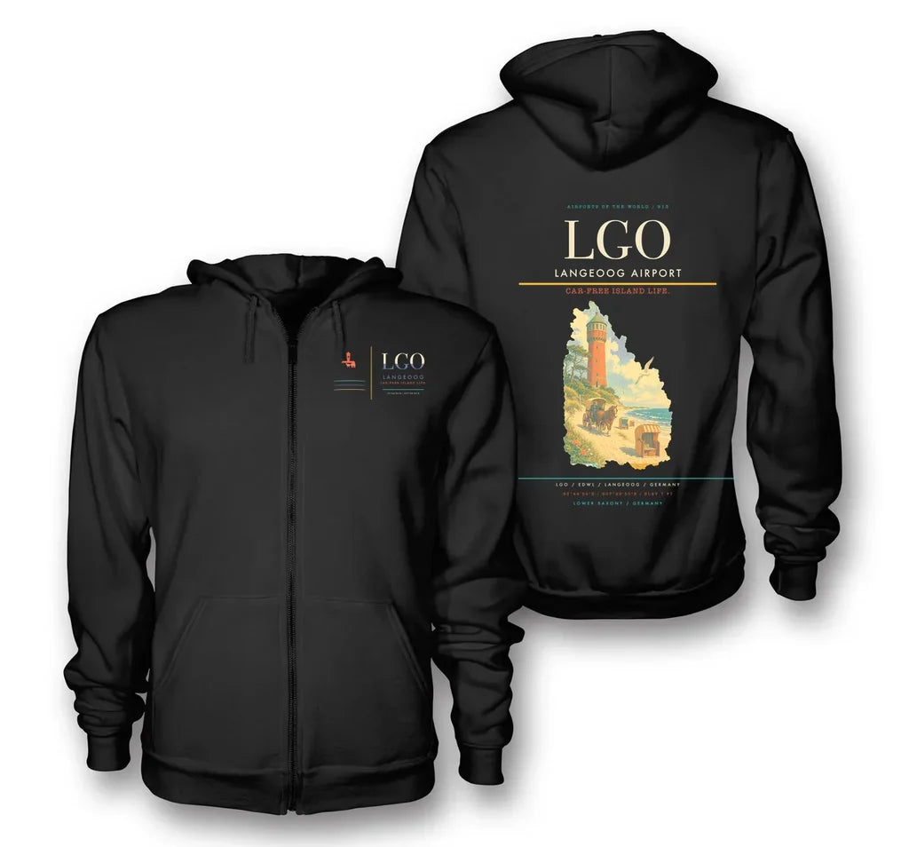 Langeoog Airport LGO Black