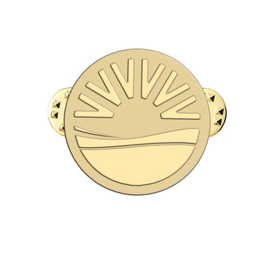 SunExpress aviation hollow pin in polished alloy.