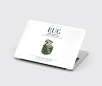 Thumbnail for Eugene Airport Mahlon Sweet Field (EUG) design on white MacBook case