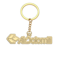 Thumbnail for Air Dolomiti Airlines aviation hollow key chain in polished alloy.
