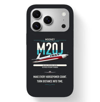 Thumbnail for Mooney M20J 201 design on black magsafe iphone case, for iPhone 17 Pro