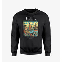 Thumbnail for HULL - Poster - Sweatshirt - Black
