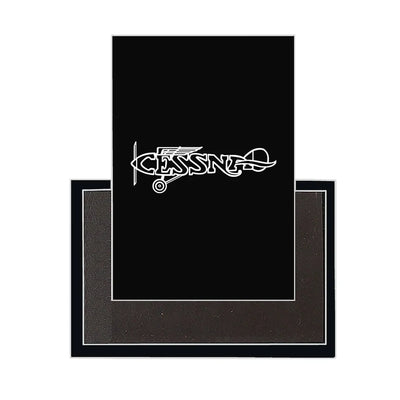 Special Cessna Text aviation design magnet in strong neodymium core.