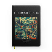 Thumbnail for VINTAGE G4029 - The Bush Pilots - Designed Notebooks design on black