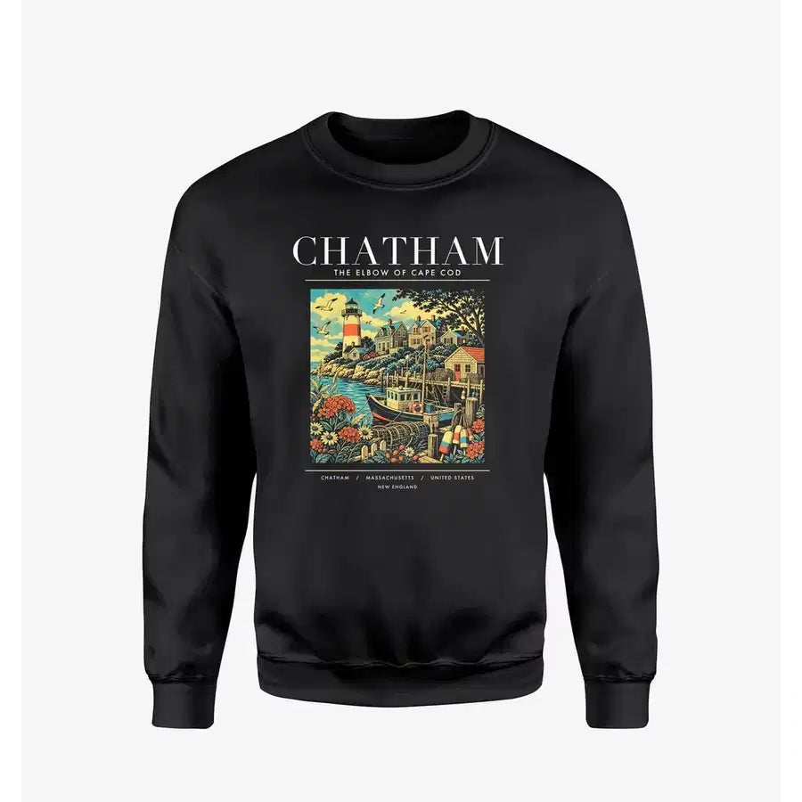 CHATHAM - Poster - Sweatshirt - Black