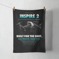 Thumbnail for DJI Inspire 2 design on black towel