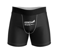 Thumbnail for The McDonnell Douglas MD-11 aviation design on soft cotton blend men's boxers.