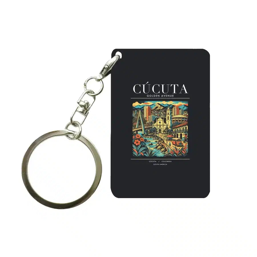 CÚCUTA - Poster - Key Chain - Black