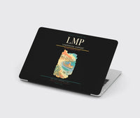 Thumbnail for Lampedusa Airport (LMP) design on black MacBook case