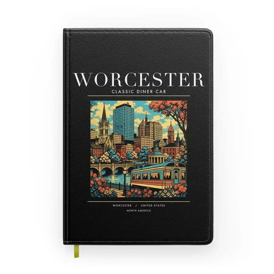 WORCESTER - Poster - Notebook - Black