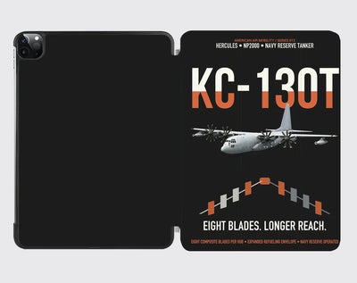 KC-130T NP2000 design on black ipad tablet case