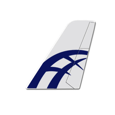 AirBridgeCargo aviation design tail sticker in weather-resistant vinyl.