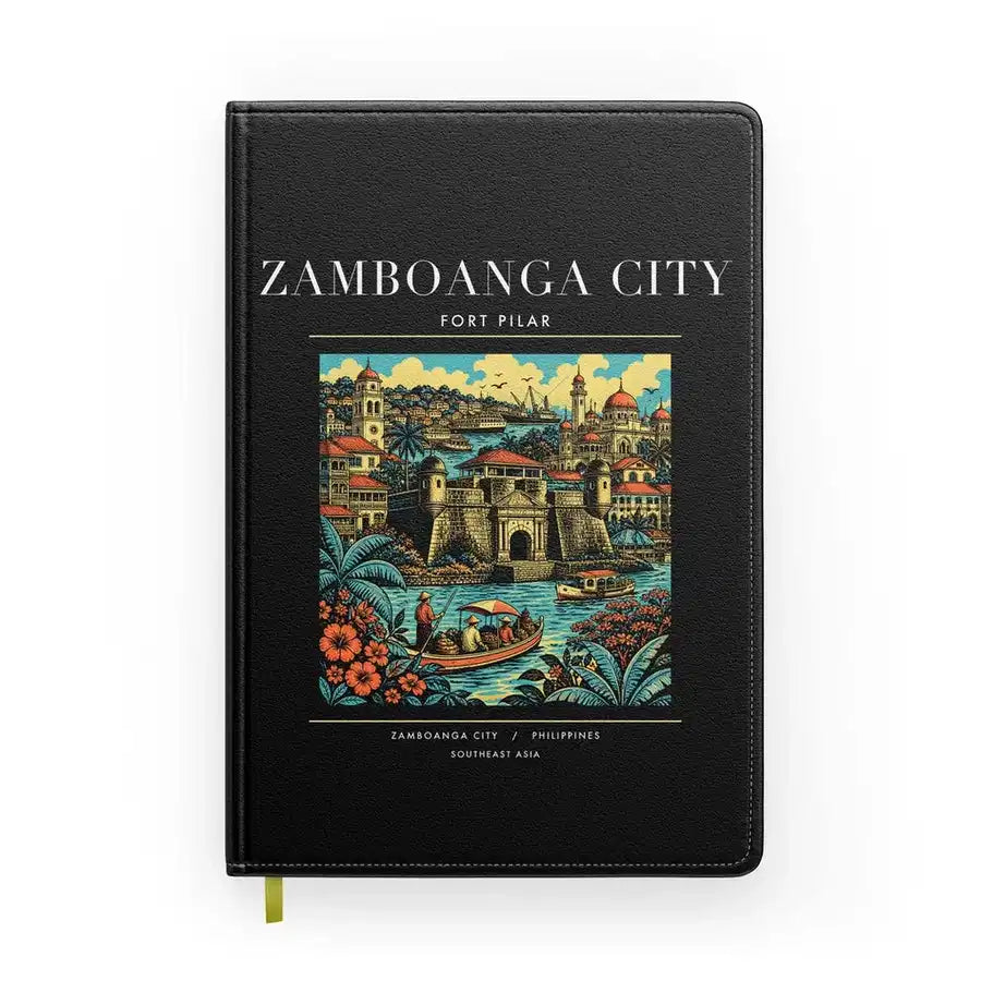 ZAMBOANGA CITY - Poster - Notebook - Black