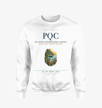 Thumbnail for Phu Quoc International Airport (PQC) design on white sweatshirt