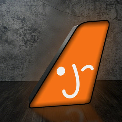 Jeju Air Led Aircraft Tail aviation themed 3D aircraft tail lamp, premium acrylic with LED.